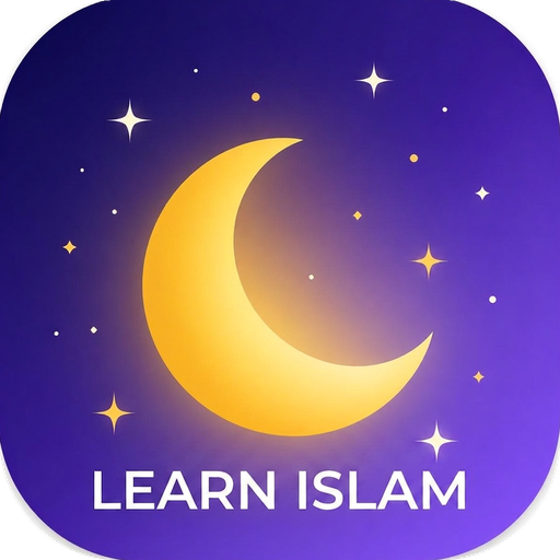 Learn Islam — crescent moon icon